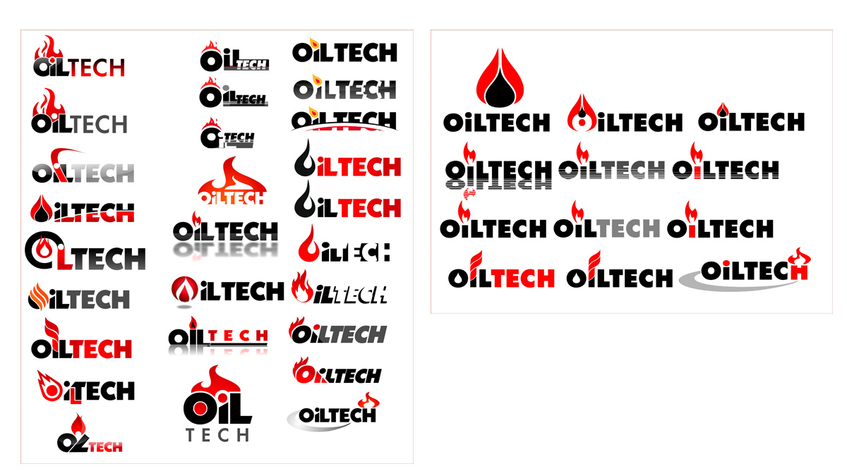 OilTech Kft. logo arculat tervezés