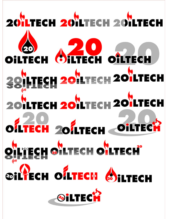 OilTech Kft. 20 éves jubileumi logó